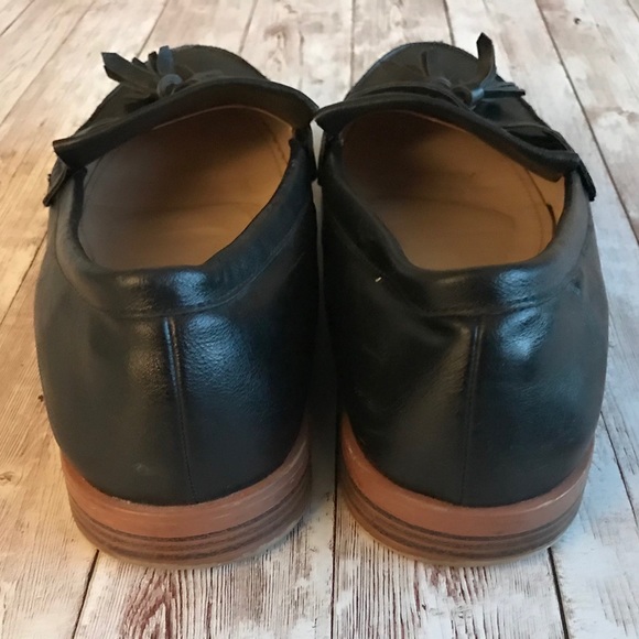 Black JustFab Penny Loafer 10WW - Picture 6 of 8